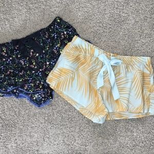 Victoria’s Secret Floral Palm Lounge Sleep Shorts